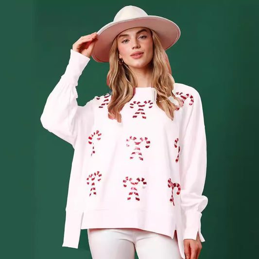 Sparkle and Snow Sweater