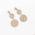 Golden Webbed Earrings