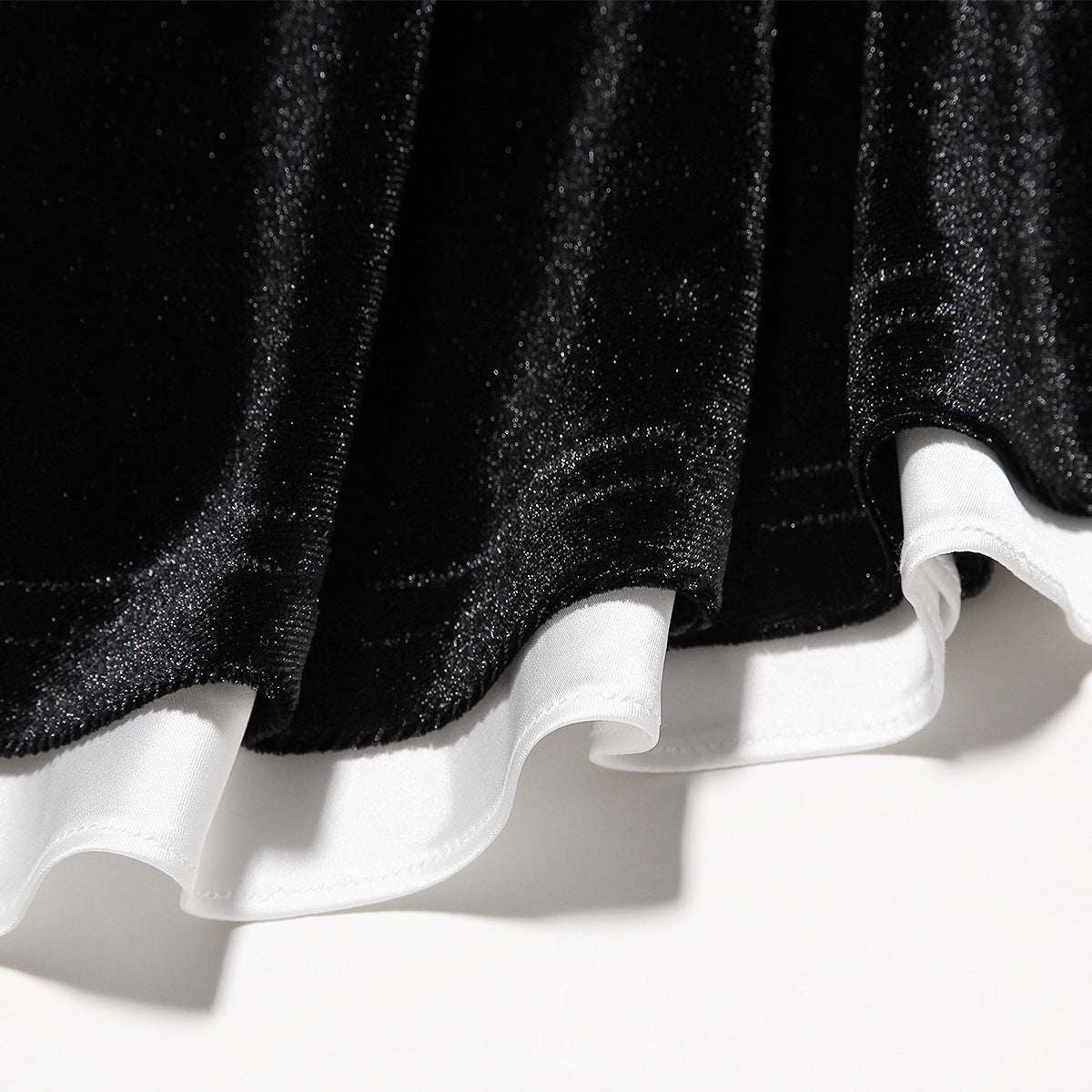 Winter A-Line Velvet Tube Dress