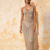 Beach Breeze Hollow Out Swimsuit Dress