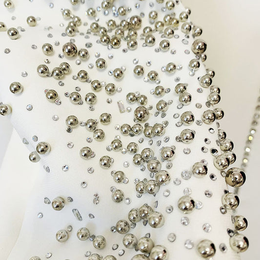 Beaded Elegance Blazer Set