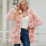 Snowfall Luxe Faux Fur Coat