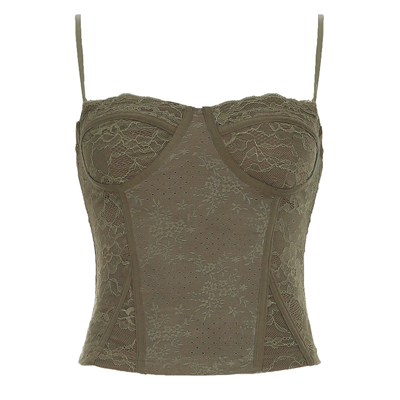 Midnight Stitch Camisole Corset