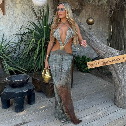 Wild Horizon Cutout Dress