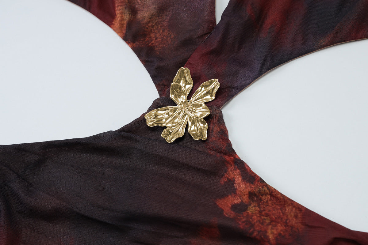 Wild Horizon Cutout Dress