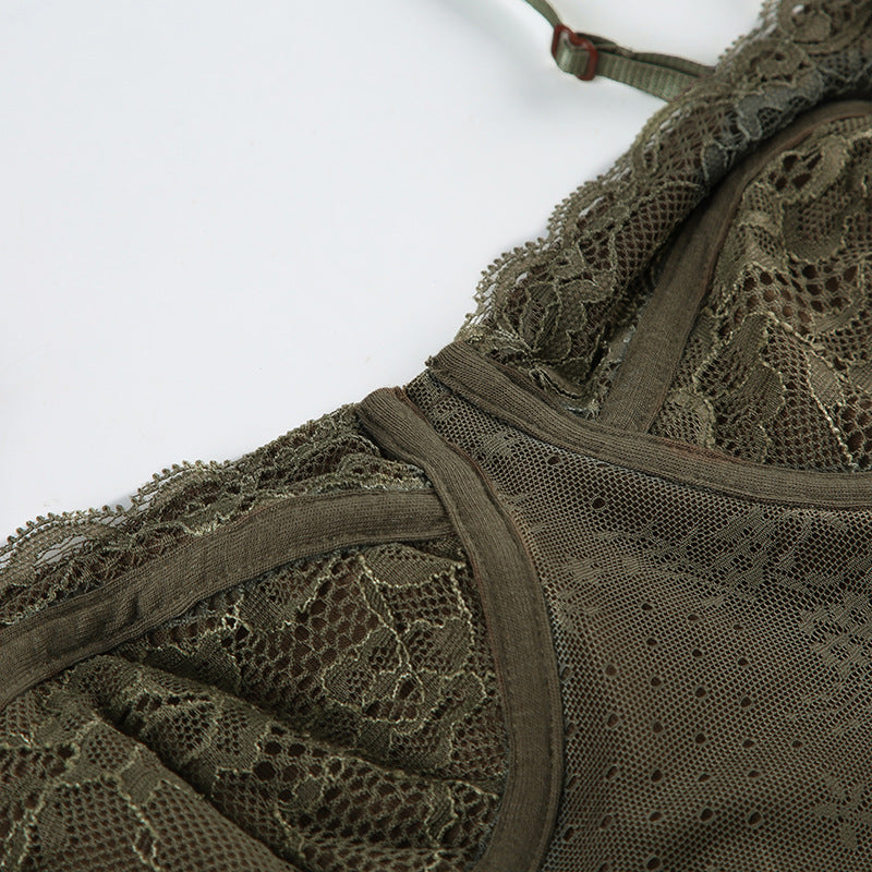 Midnight Stitch Camisole Corset