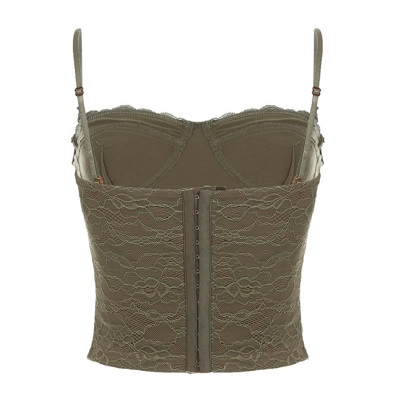 Midnight Stitch Camisole Corset