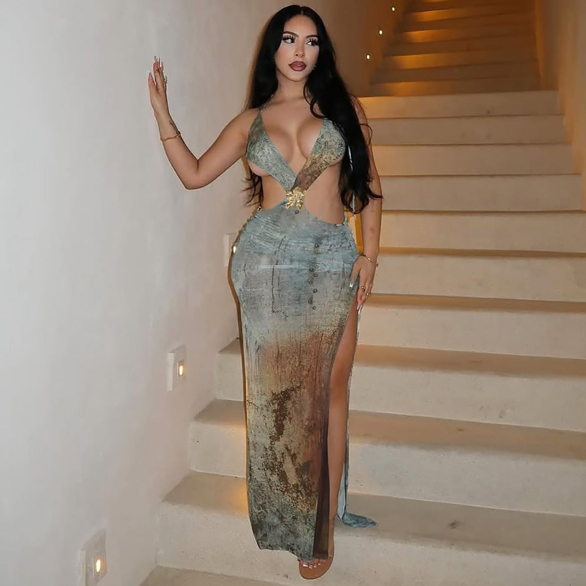 Wild Horizon Cutout Dress