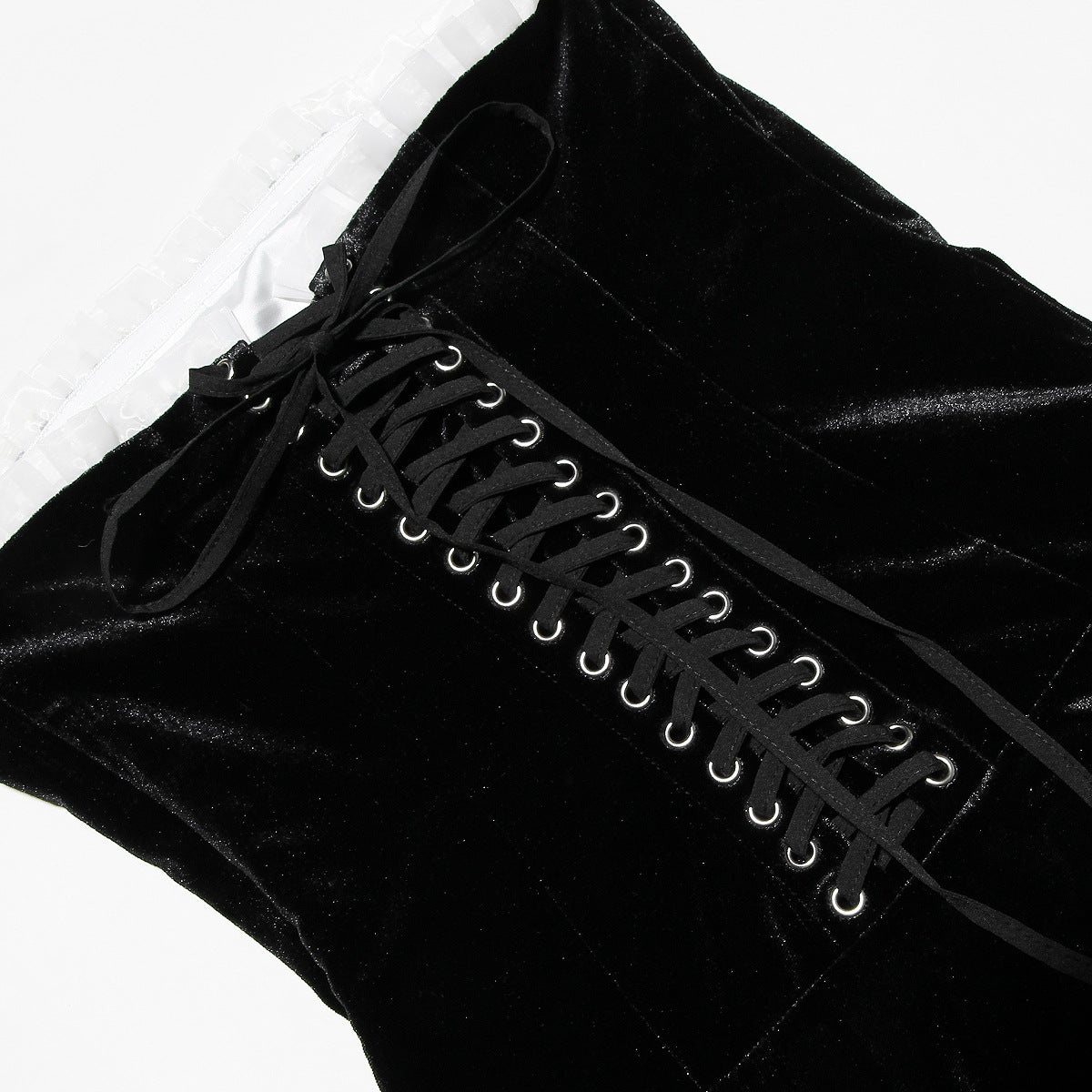 Winter A-Line Velvet Tube Dress