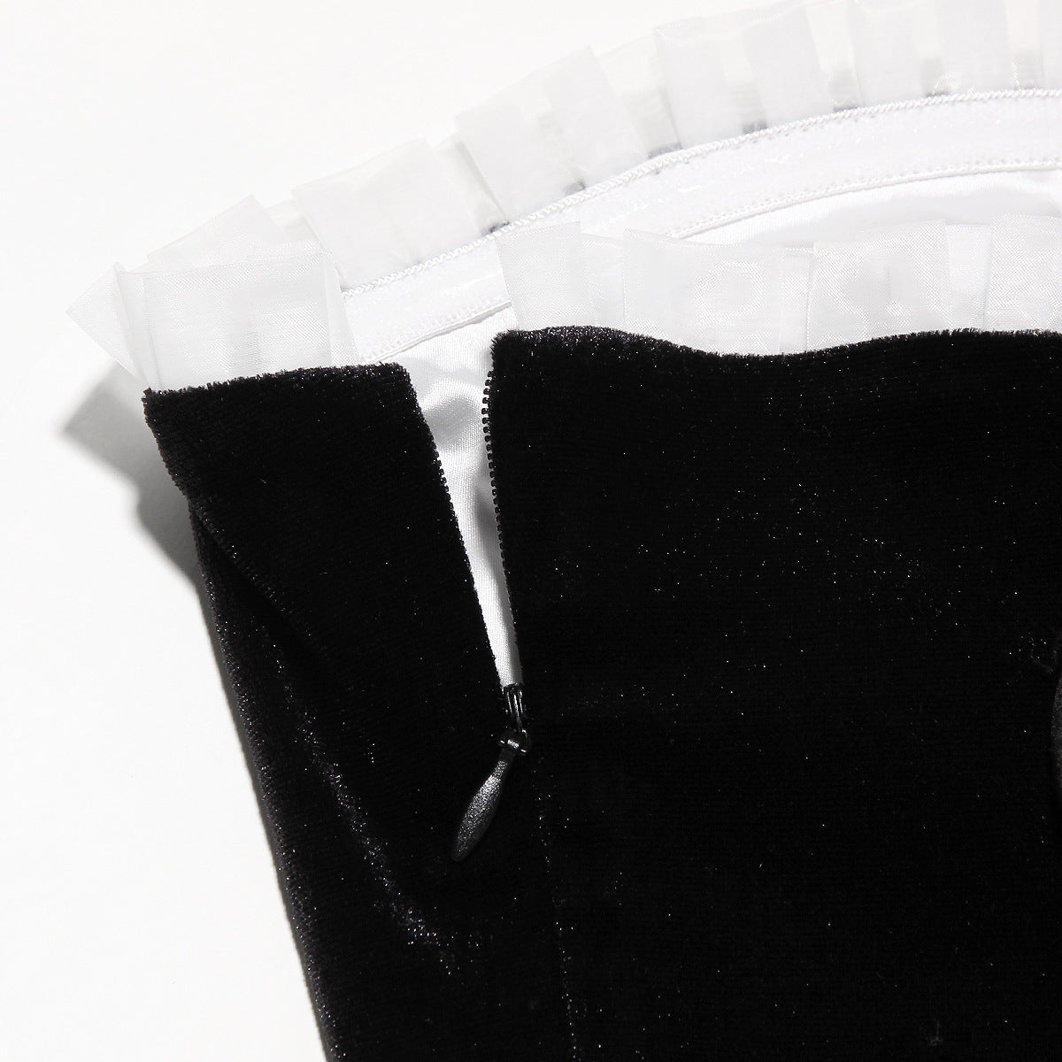 Winter A-Line Velvet Tube Dress