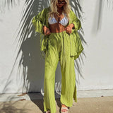 Sunny Day Pleated Lounge Set
