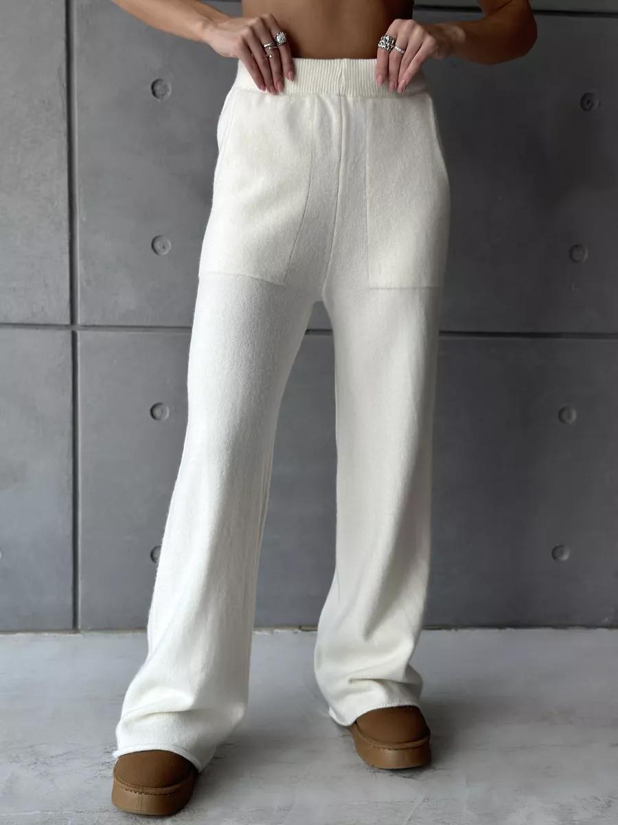 High Collar Zipped Knitted Sweater Suit Set