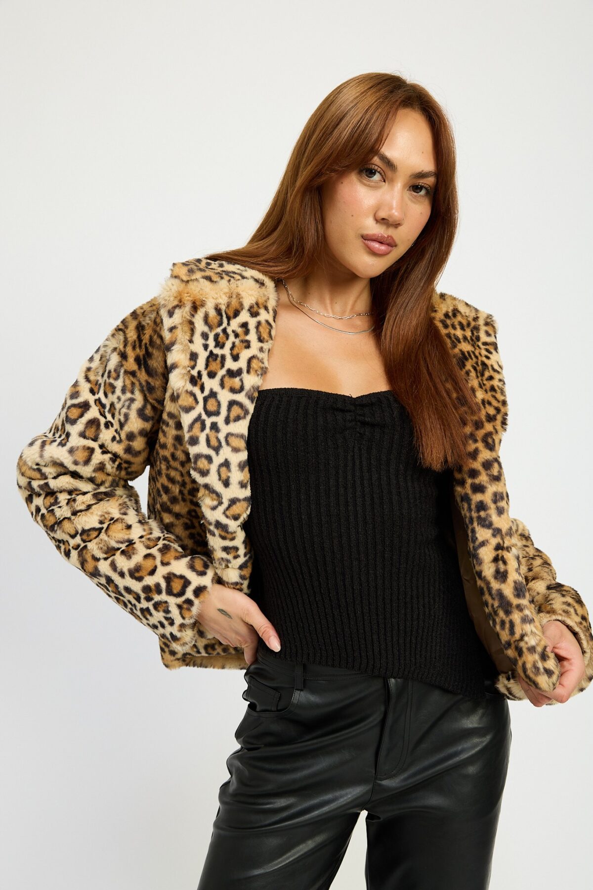 Jungle Furry Jacket - Image 2