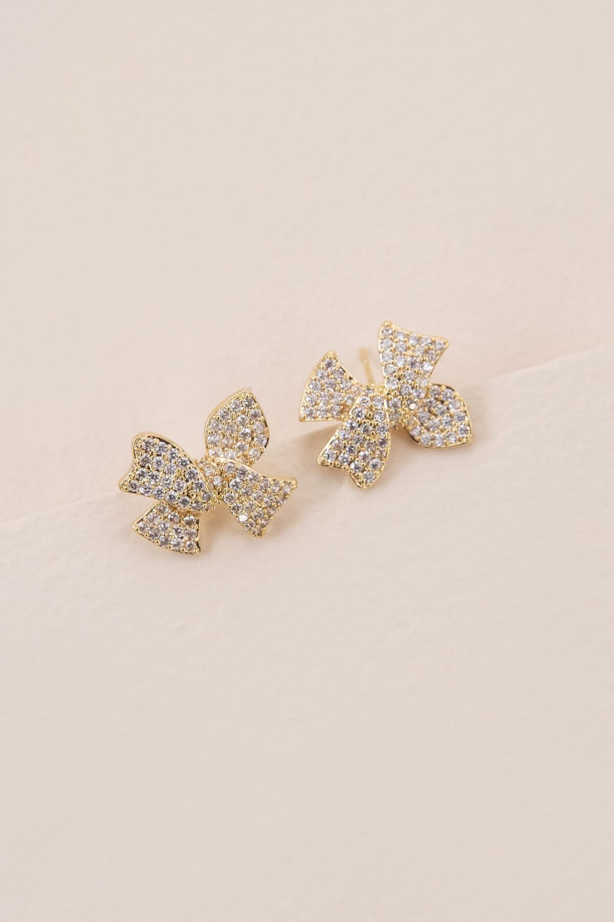 Ribbon Stud Earrings - Image 3