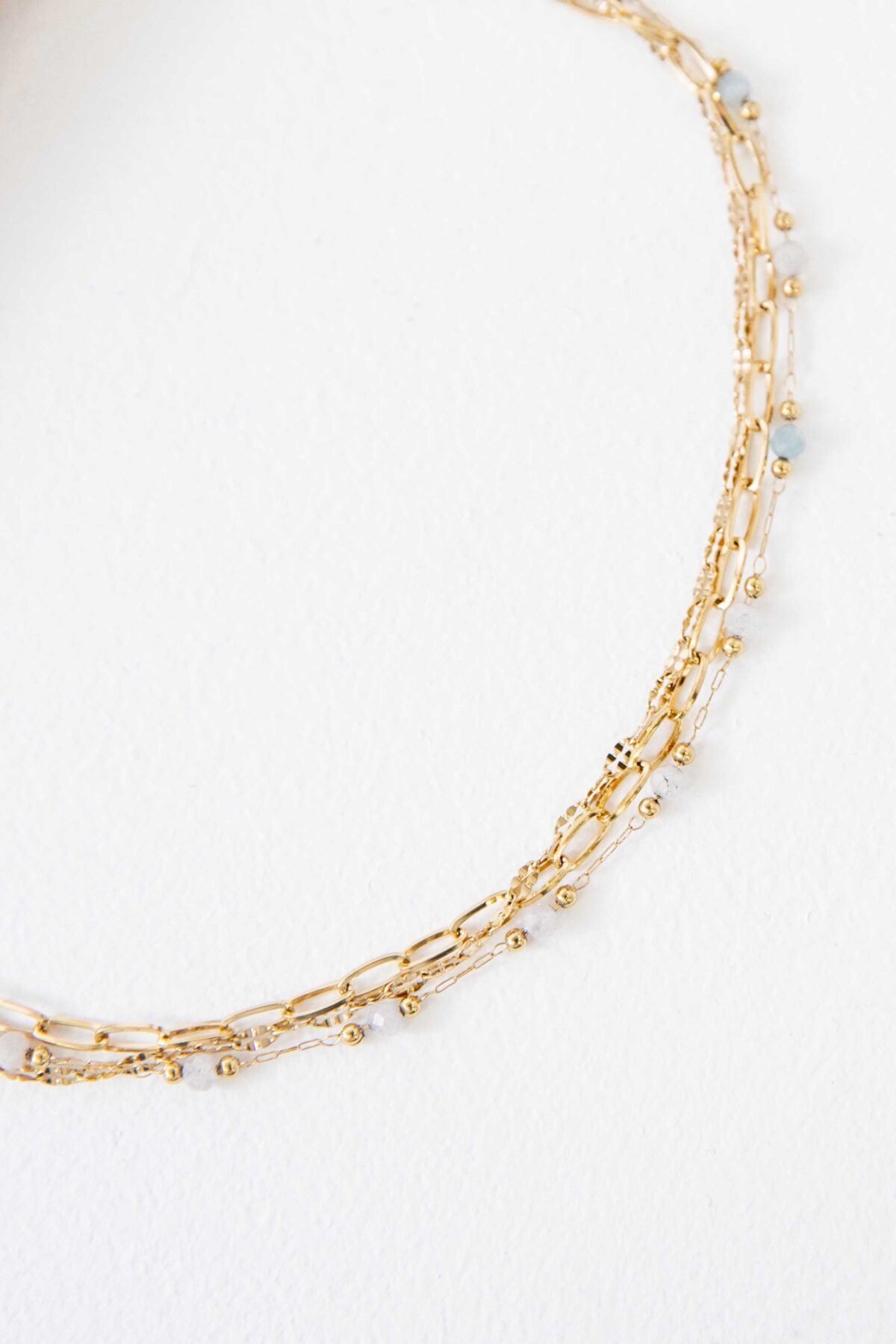 Plata Beaded Layered Necklace - Image 3